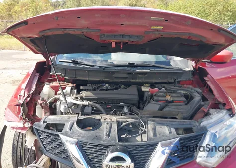 2016 Nissan Rogue S из США, поврежденный, VIN KNMAT2MT3GP609435